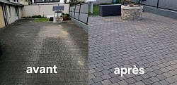 Nettoyage pavé